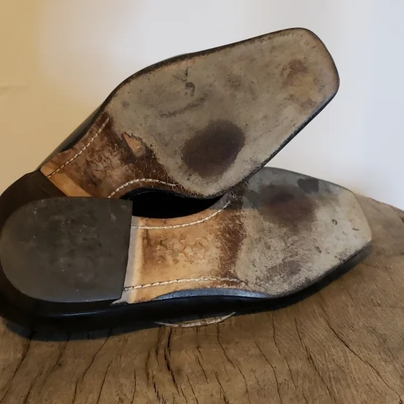 - Jimmy choo men"s black moccasins 40 1/2